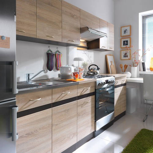 Moderne küche 4 farben - moderne,
